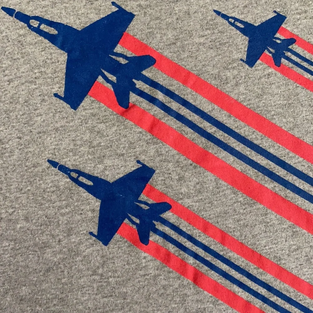 Top Gun Maverick | Military Fighter Jets USA Patriotic Graphic T-Shirt (L 10/12) - Picture 7 of 14